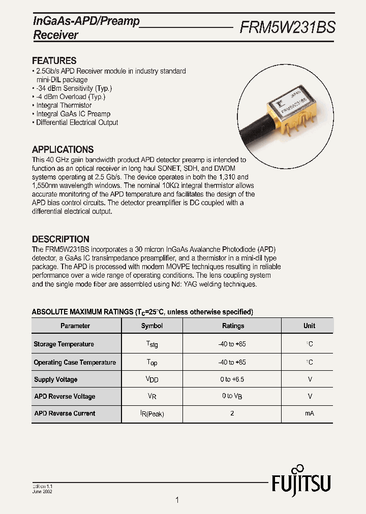 FRM5W231BS_3224735.PDF Datasheet