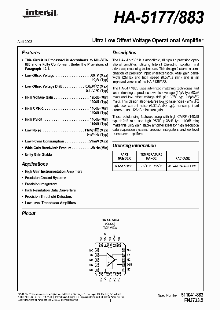 HA4-5177883_3223790.PDF Datasheet