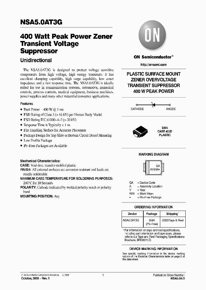 NSA50AT3G_3227942.PDF Datasheet
