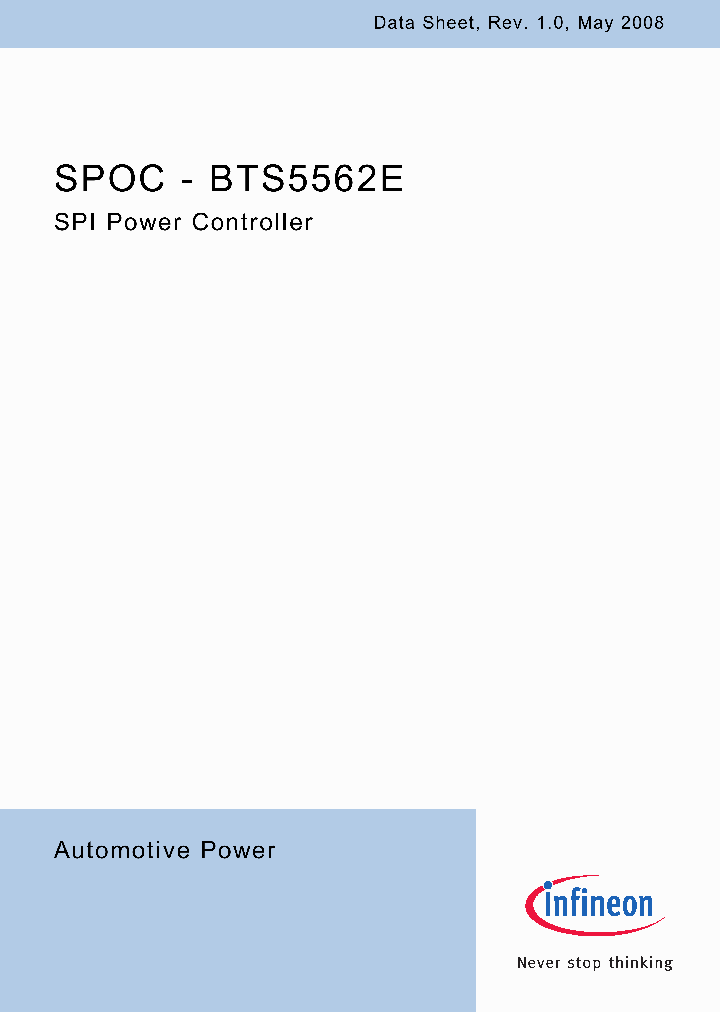 BTS5562E_3228924.PDF Datasheet