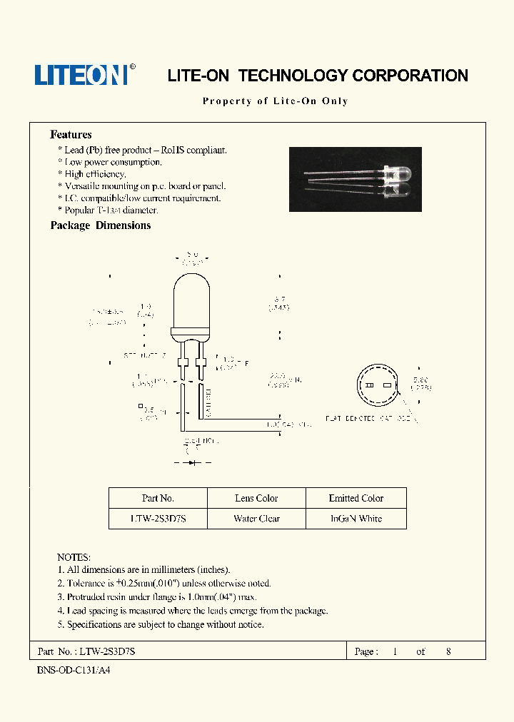LTW-2S3D7S_3229085.PDF Datasheet