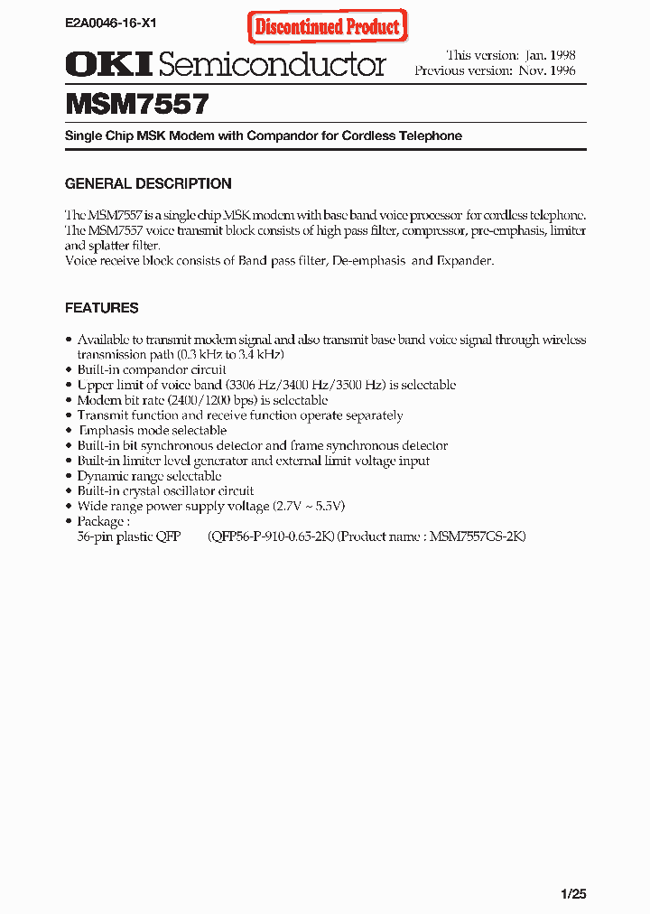MSM7557_3229984.PDF Datasheet