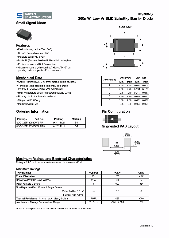 B0530WSRRG_3242878.PDF Datasheet