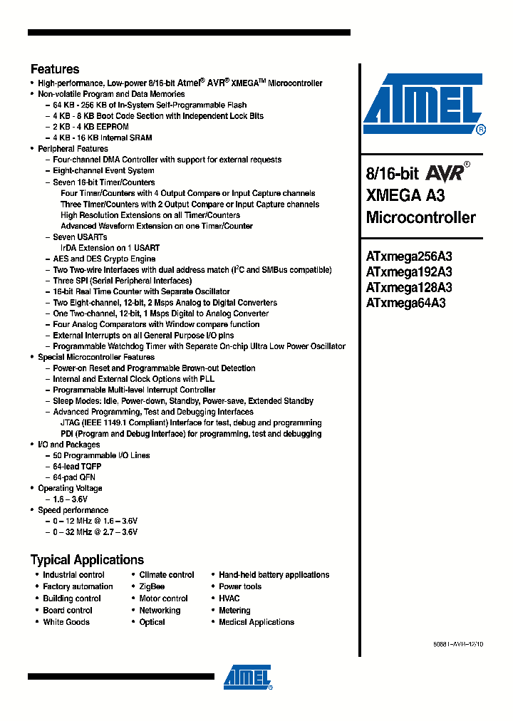 ATXMEGA128A3_3245624.PDF Datasheet