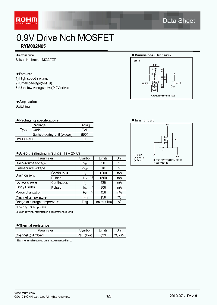 RYM002N05_3245660.PDF Datasheet