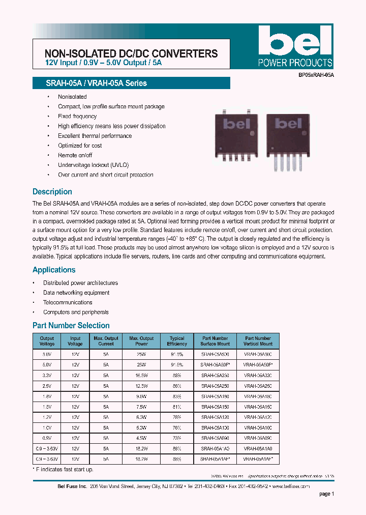 SRAH-05A1AF_3252106.PDF Datasheet