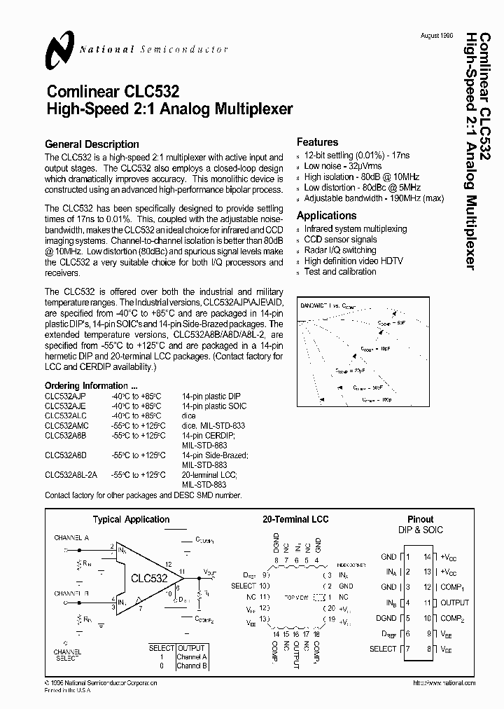 CLC532AJE-TR_3254693.PDF Datasheet