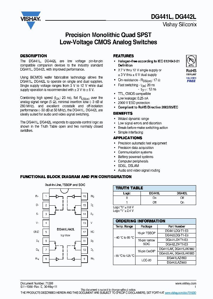 DG441LAK-883_3255038.PDF Datasheet