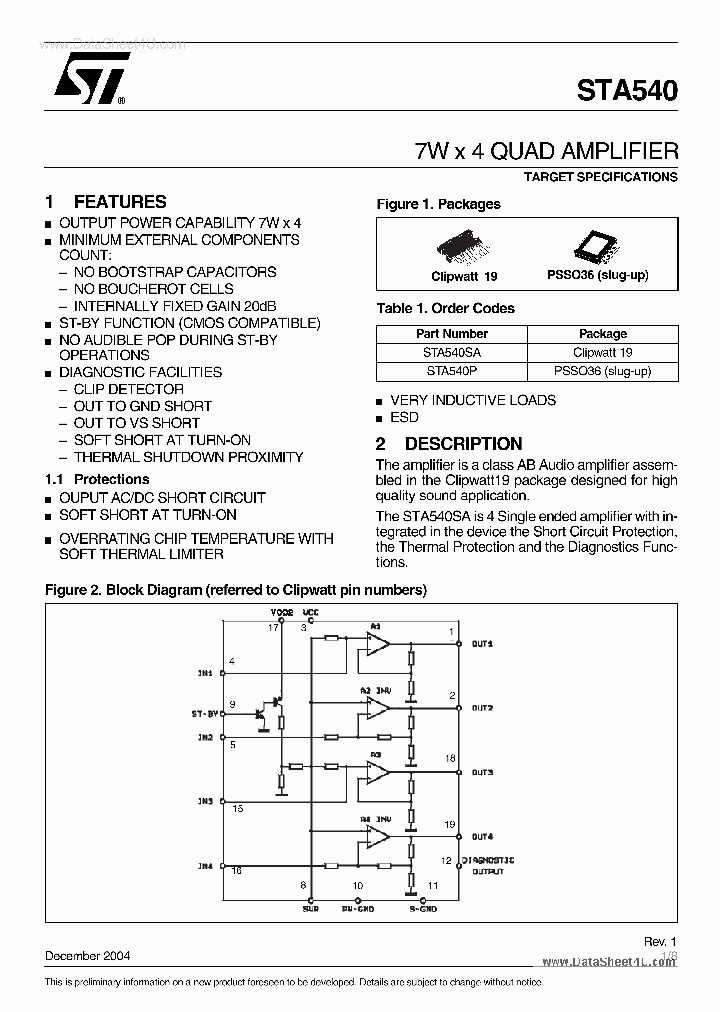 STA540_3258926.PDF Datasheet