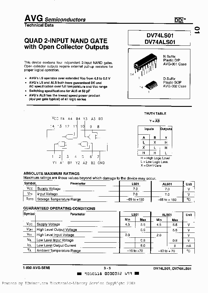 DV74ALS01AN_3260768.PDF Datasheet