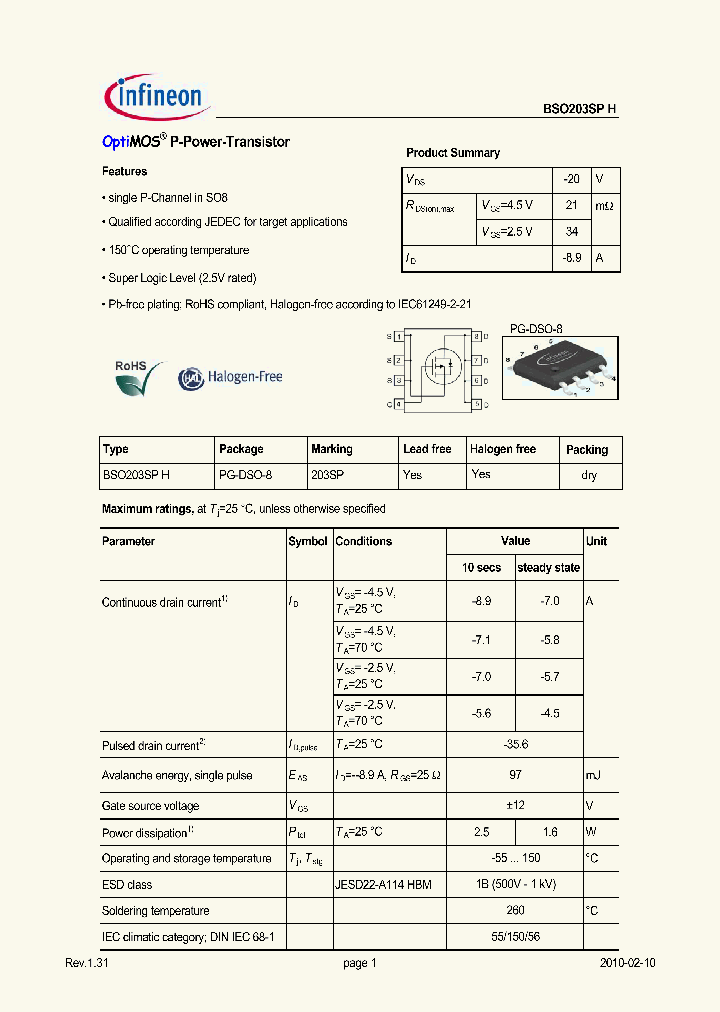 BSO203SPH_3261007.PDF Datasheet