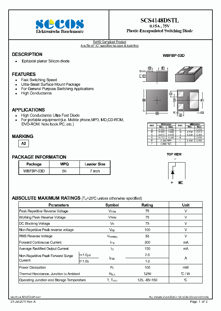 SCS4148DSTL_3266176.PDF Datasheet