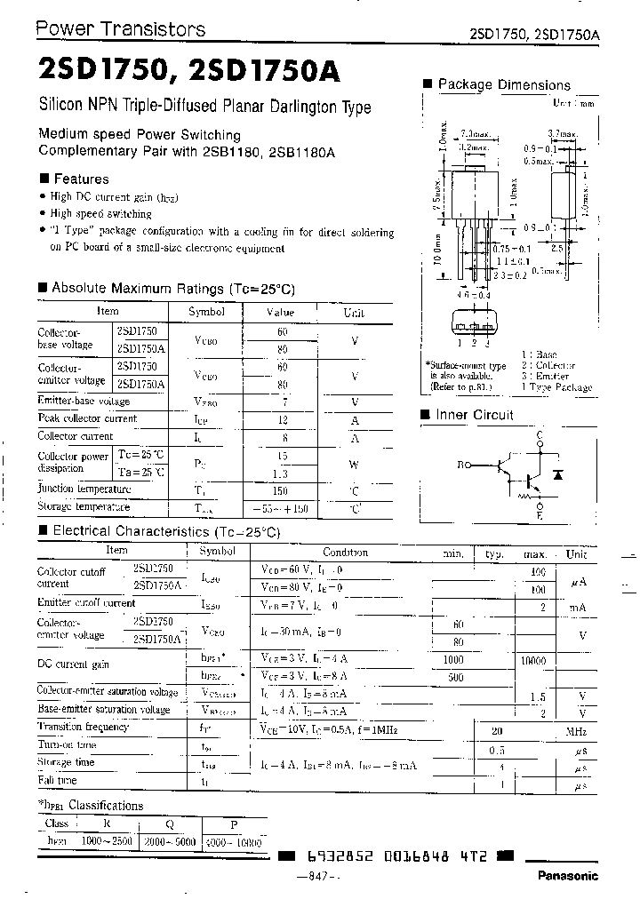 2SD1750AR_3267669.PDF Datasheet