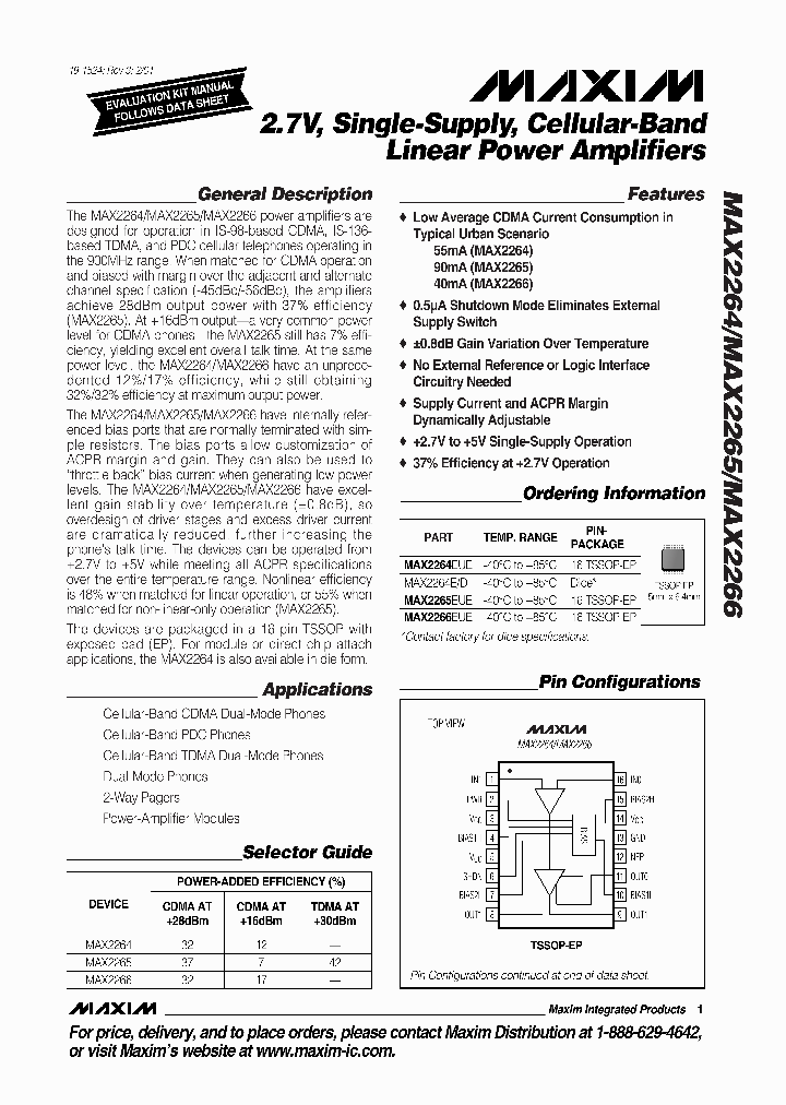 MAX2264_3267477.PDF Datasheet