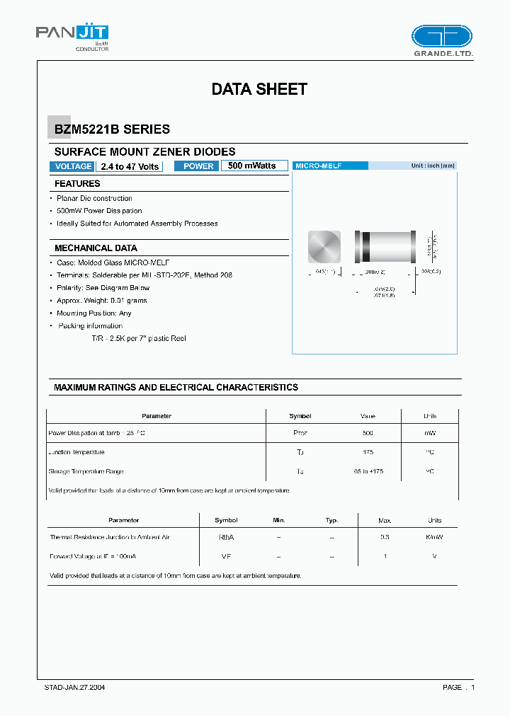 BZM5222B_3273820.PDF Datasheet