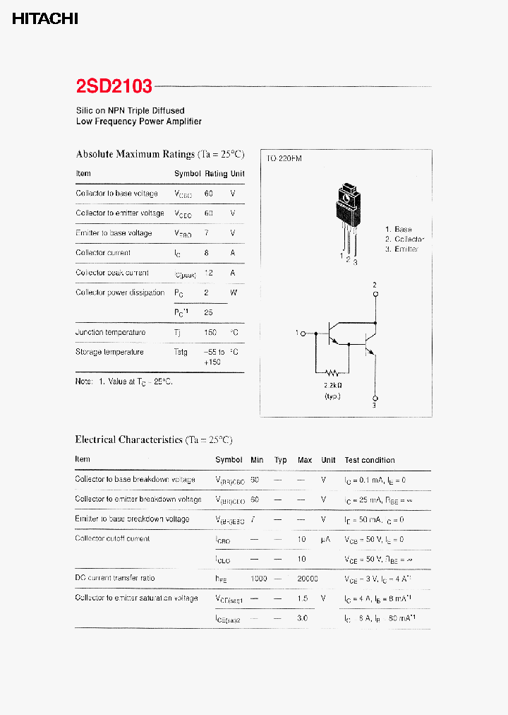 2SD2103_3279938.PDF Datasheet