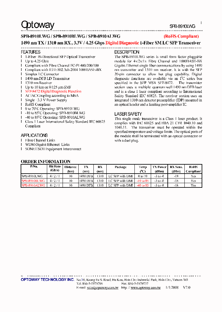 SPB-8910BLWG_3288497.PDF Datasheet