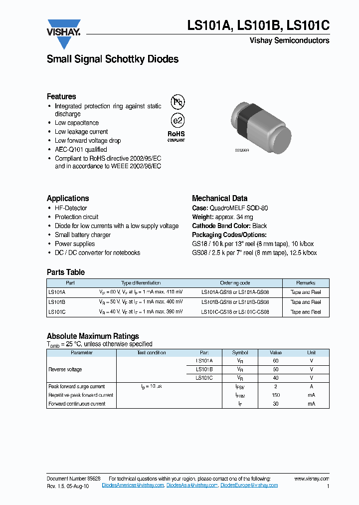LS101B-GS08_3290132.PDF Datasheet