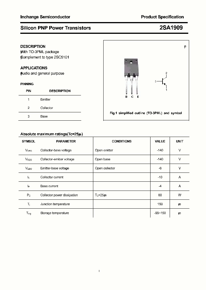 2SA1909_3293250.PDF Datasheet
