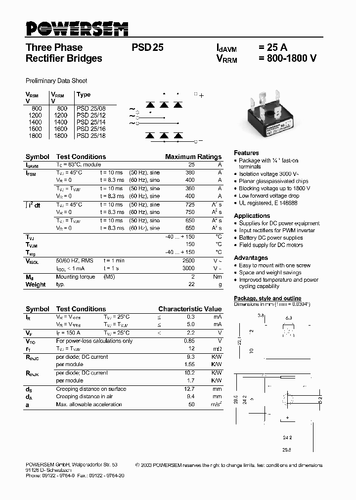 PSD25_3293652.PDF Datasheet