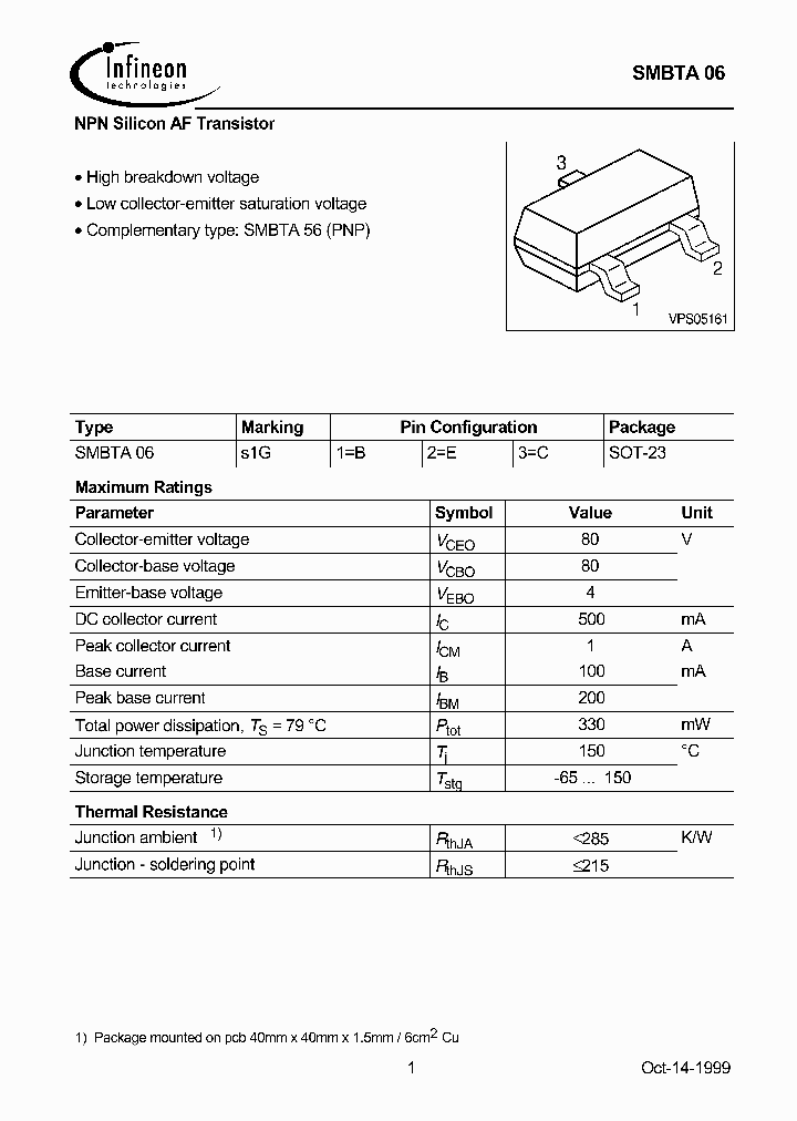 SMBTA06_3296646.PDF Datasheet