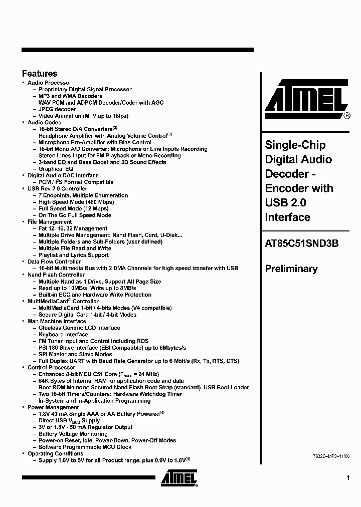 AT85C51SND3B_3298963.PDF Datasheet