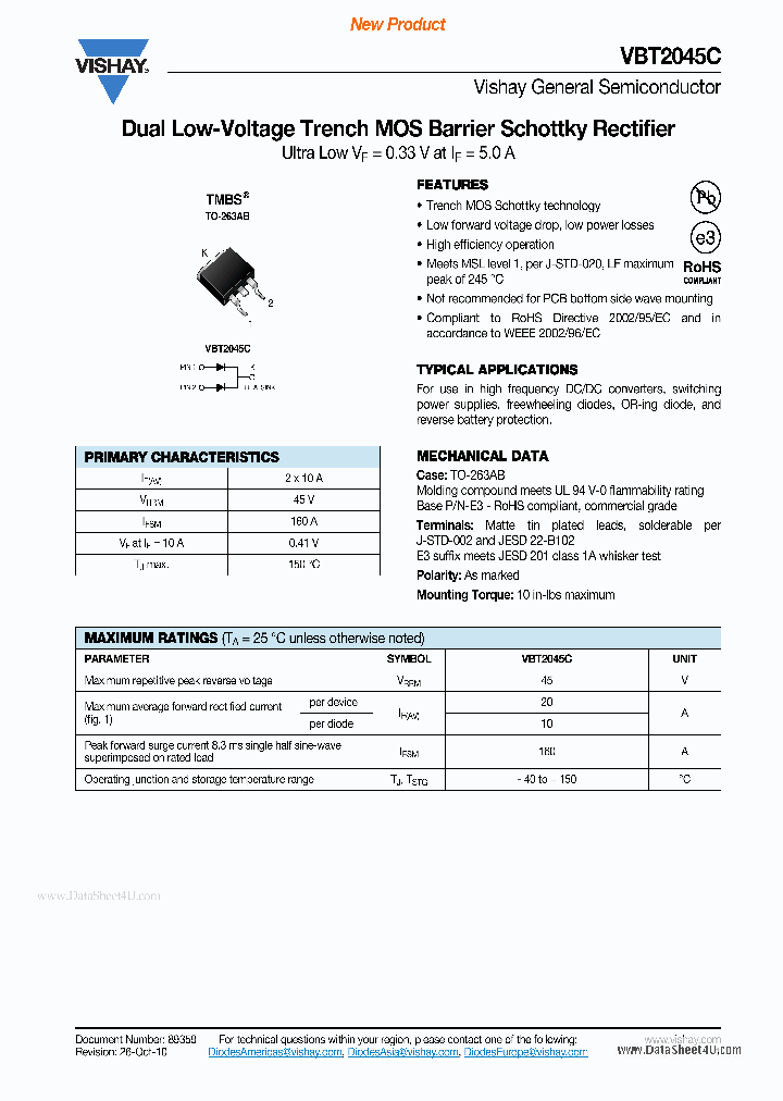 VBT2045C_3305552.PDF Datasheet