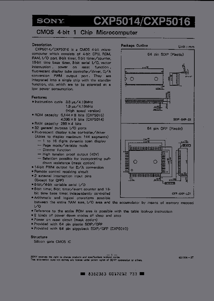 CXP5016_3306635.PDF Datasheet