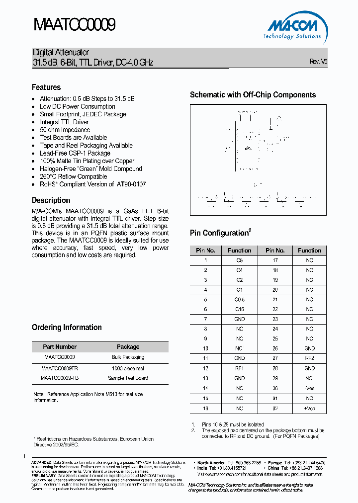 MAATCC0009_3307550.PDF Datasheet