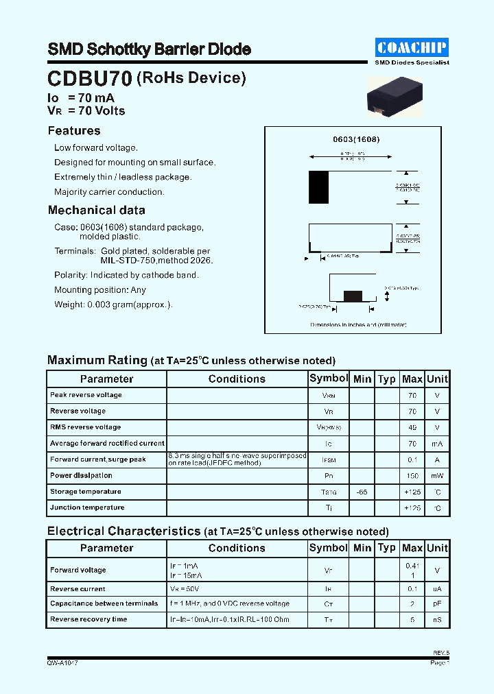 CDBU70_3307739.PDF Datasheet