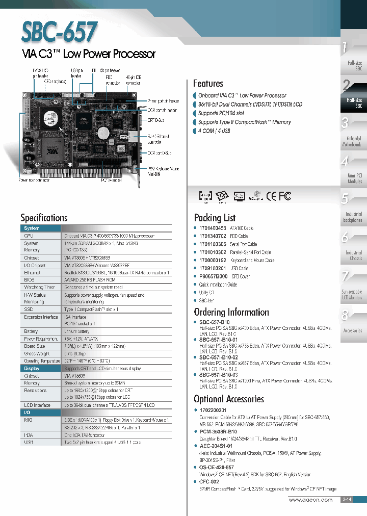 SBC-657_3314443.PDF Datasheet