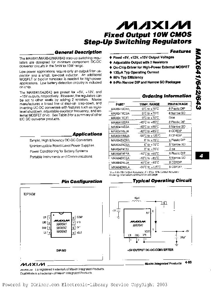 MAX641BCD_3314793.PDF Datasheet