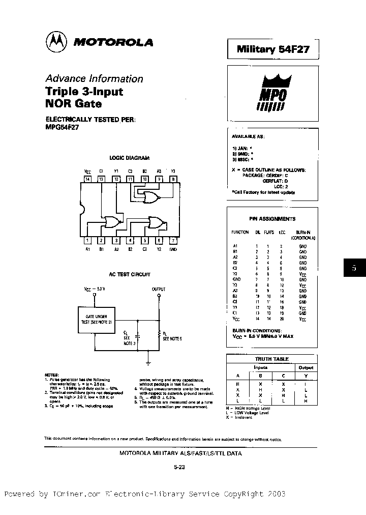 54F27BDAJC_3317446.PDF Datasheet