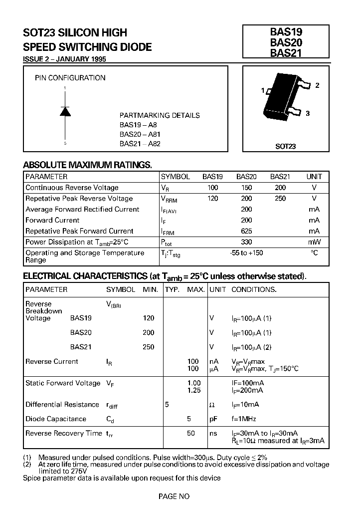BAS19_3317786.PDF Datasheet