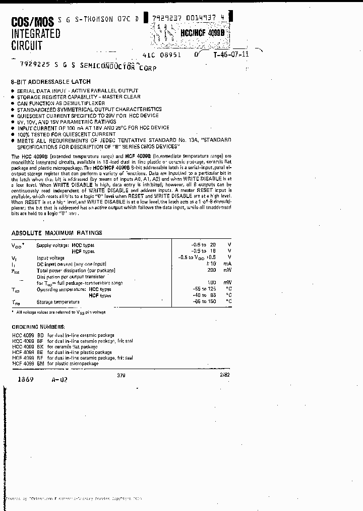 HCF4099BF_3318998.PDF Datasheet