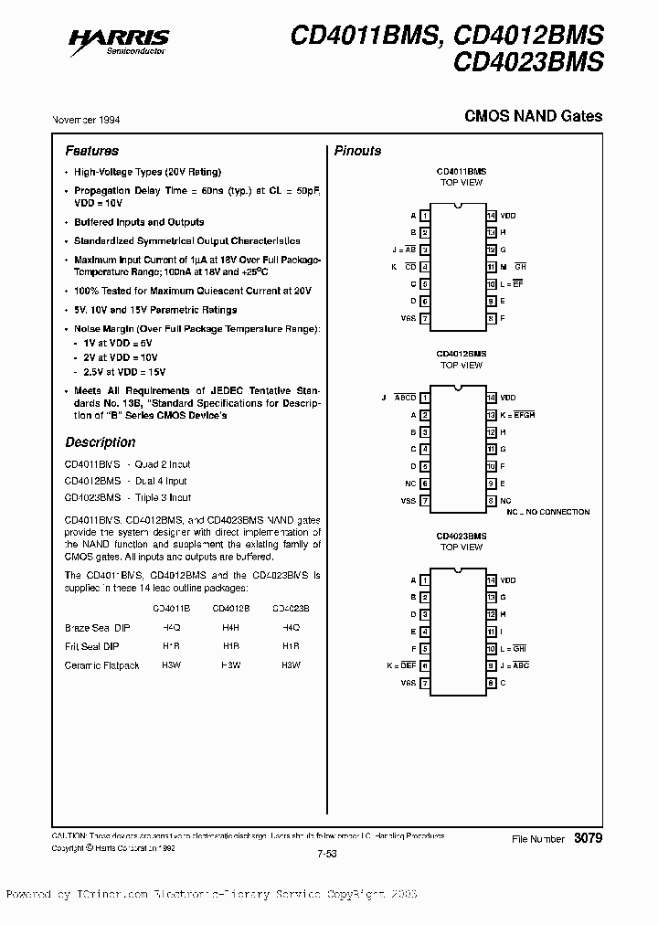 CD4011BKMSR_3322794.PDF Datasheet