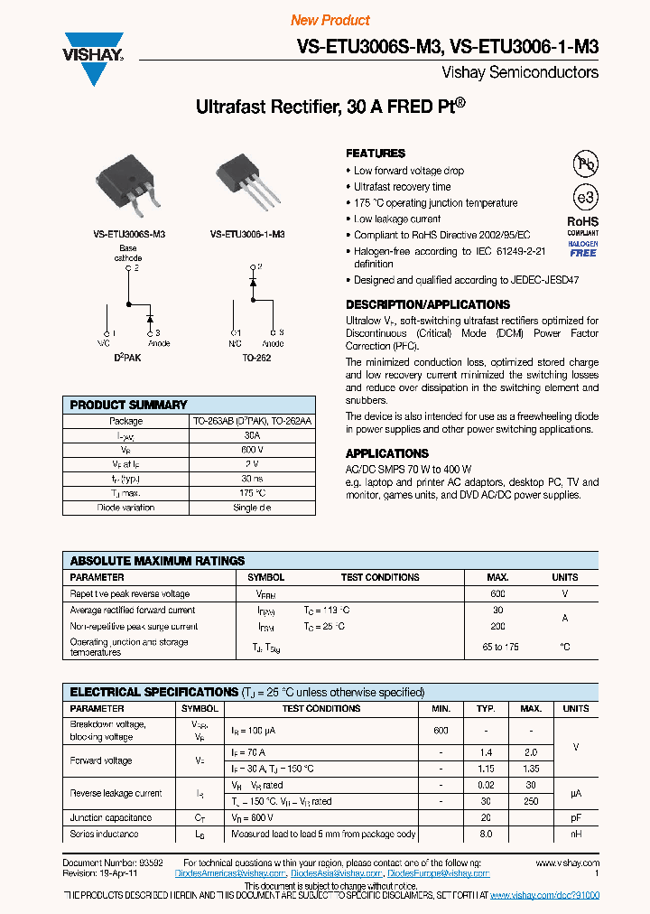 ETU3006S-M3_3335544.PDF Datasheet