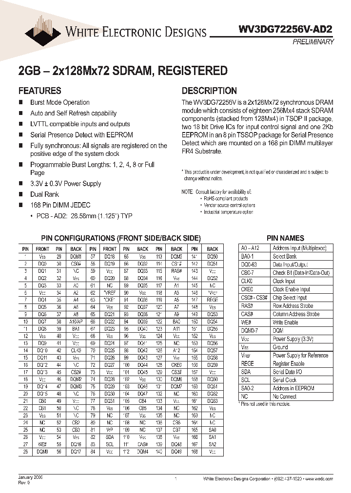 WV3DG72256V-AD2_3338606.PDF Datasheet