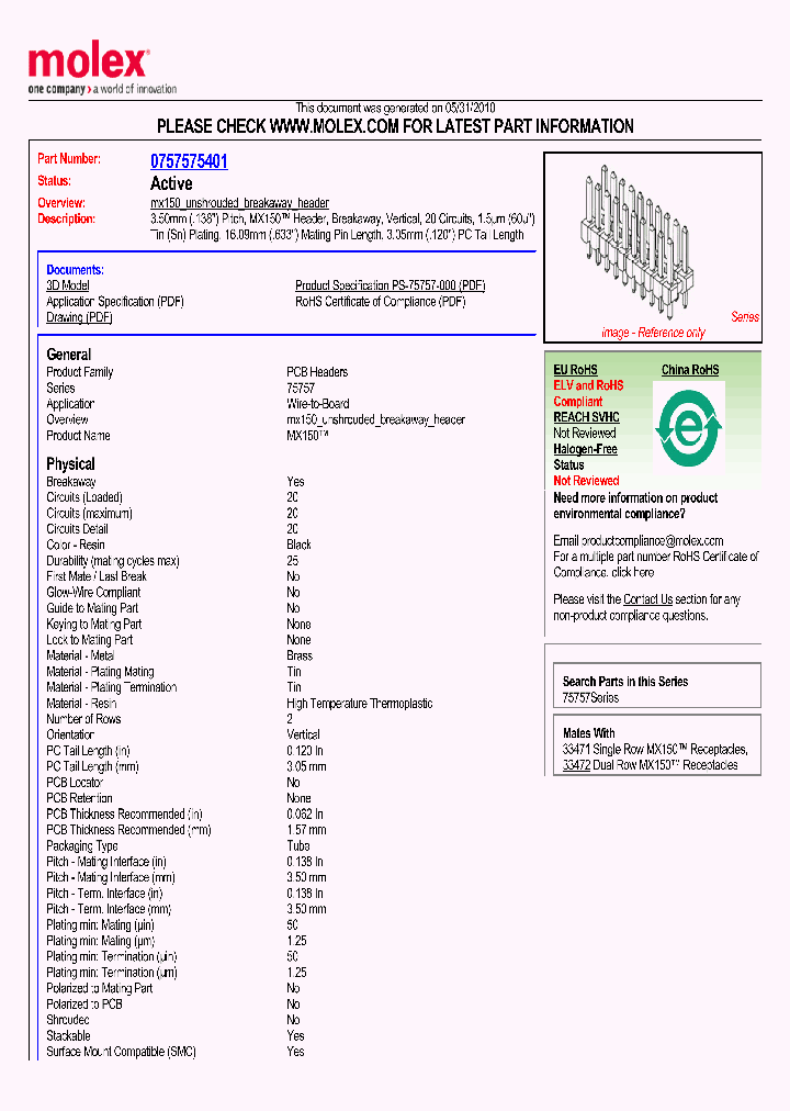 75757-5401_3346693.PDF Datasheet