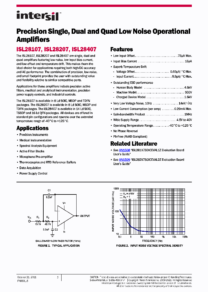 ISL28207FUZ_3370341.PDF Datasheet