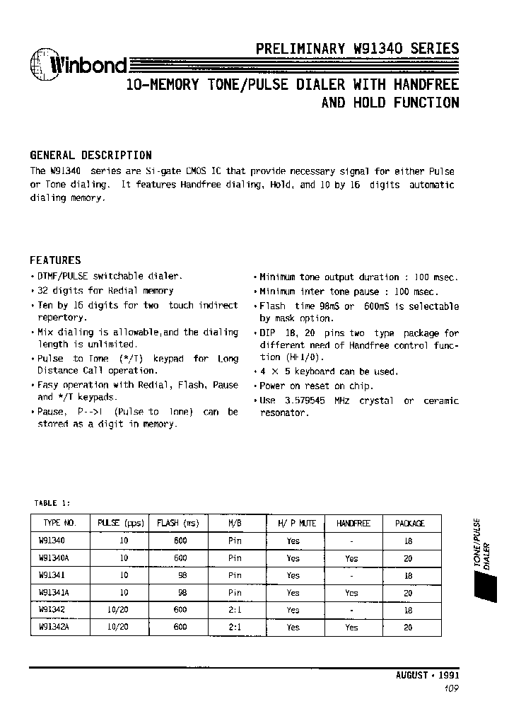 W91341_3378546.PDF Datasheet