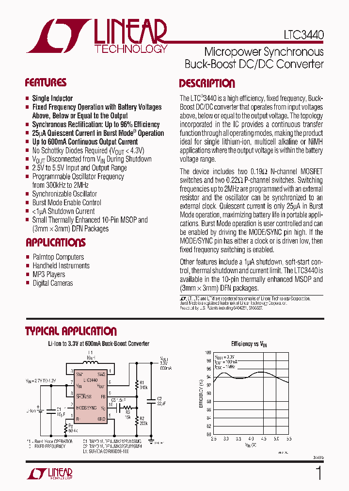 LTC3440EMS_3385366.PDF Datasheet