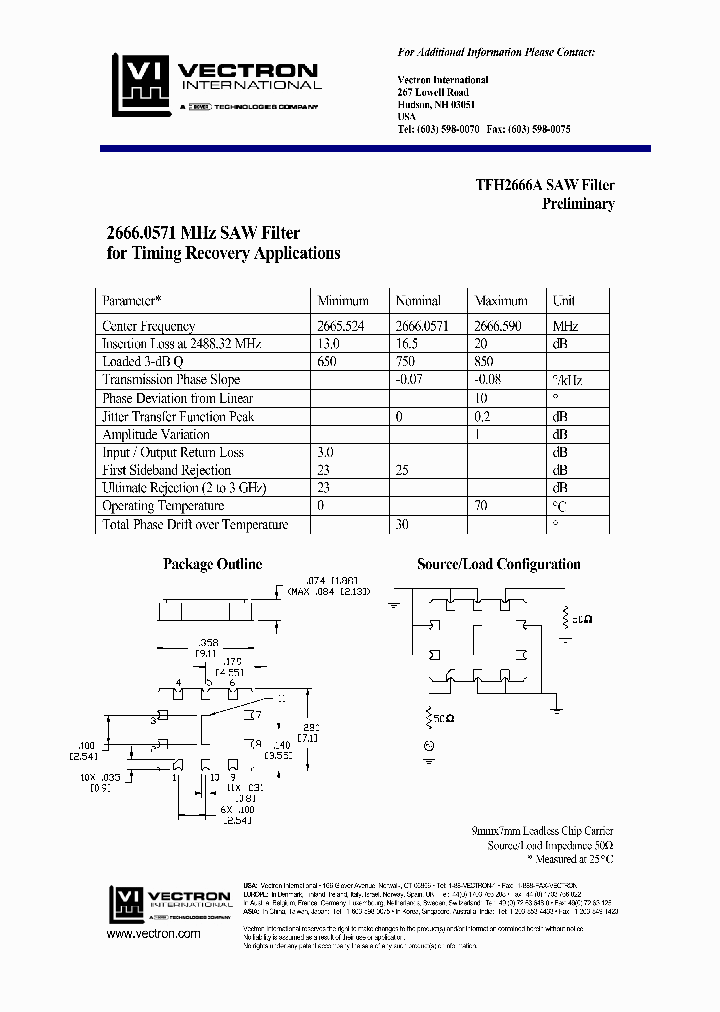 TFH2666A_3390088.PDF Datasheet