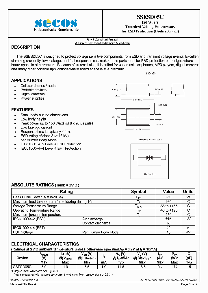 SSESD05C_3391139.PDF Datasheet
