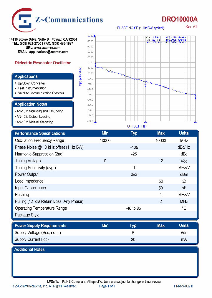 DRO10000A_3393471.PDF Datasheet