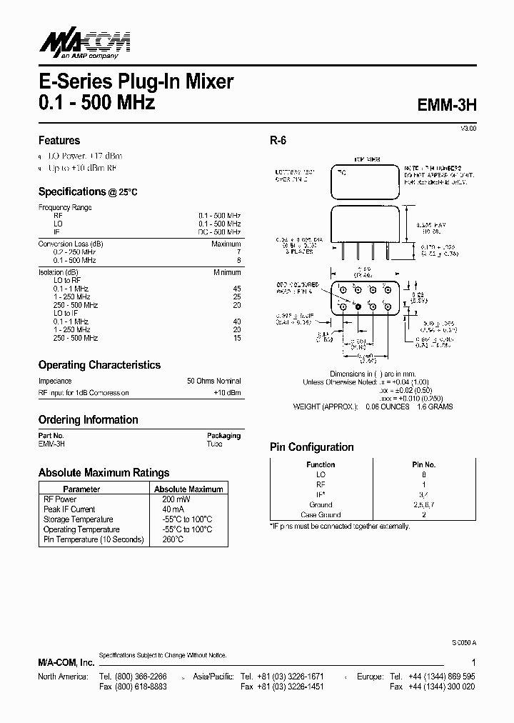EMM-3H_3397498.PDF Datasheet