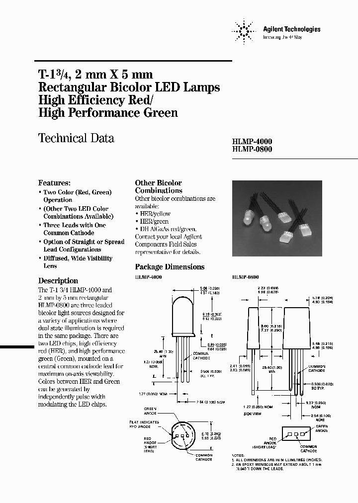HLMP-0800_3402132.PDF Datasheet