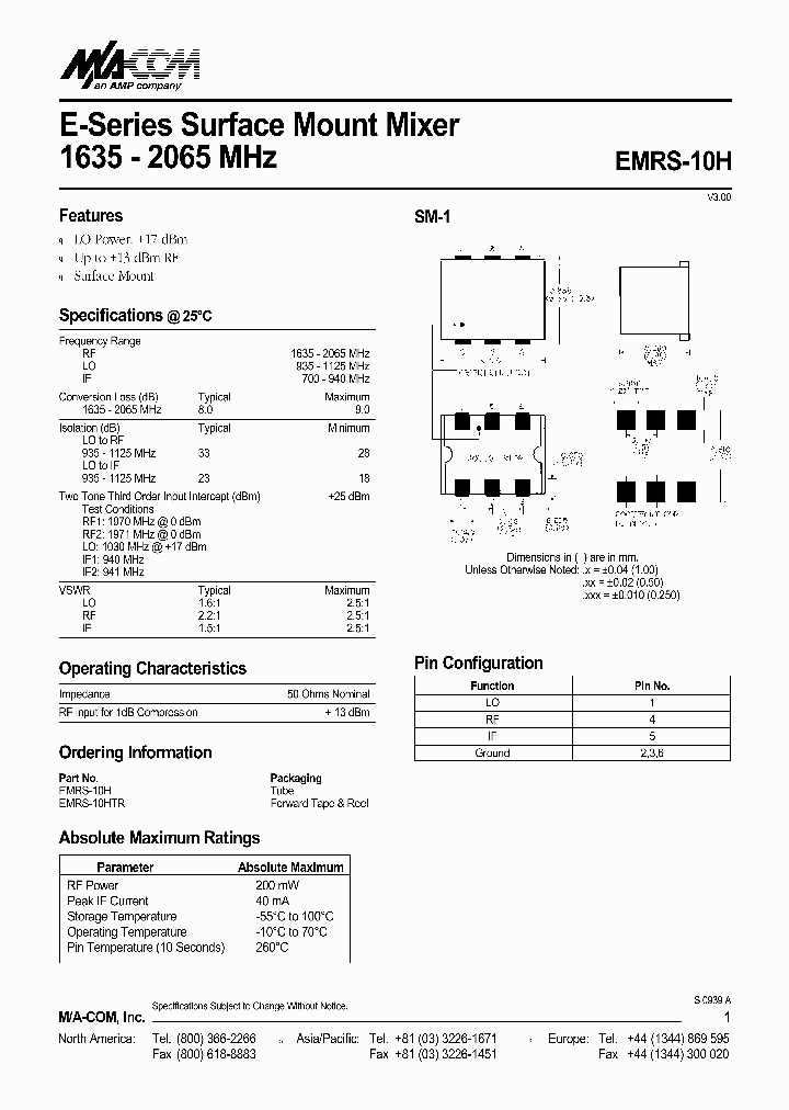 EMRS-10H_3405736.PDF Datasheet