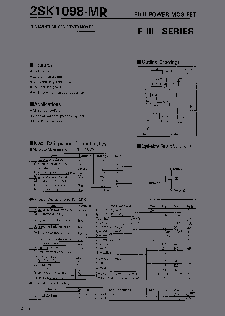 2SK1098-MR_3406507.PDF Datasheet