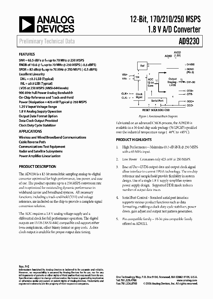 AD9230-250EB_3407640.PDF Datasheet